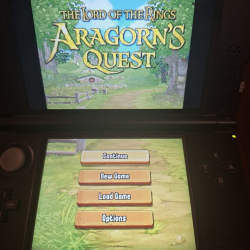 The Lord of the Rings Aragorns Quest Nintendo DS game used