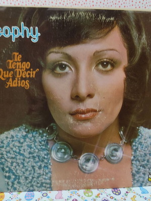 Sophy Te Tengo Que Decir Adios vinyl record used, Latin