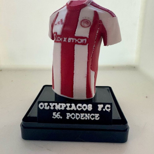 Collectible Miniature Podence Jersey #56 Olympiacos 2025-2026 new