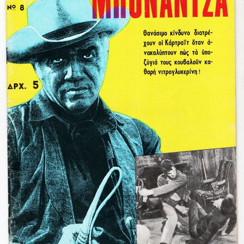 Bonanza 8 used cowboy comic