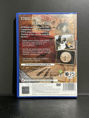 Commandos Strike Force PS2 game used