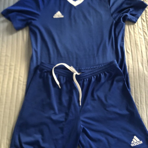 Adidas performance men's blue set L like new