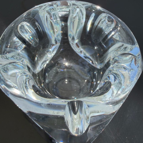 De Martiis crystal ashtray used