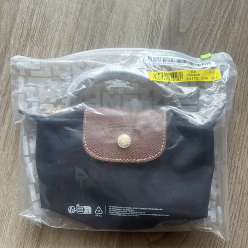 Longchamp mini bag, black