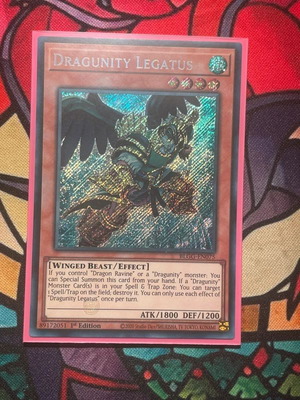 Dragunity Legatus Yu-Gi-Oh Secret Rare Card new condition