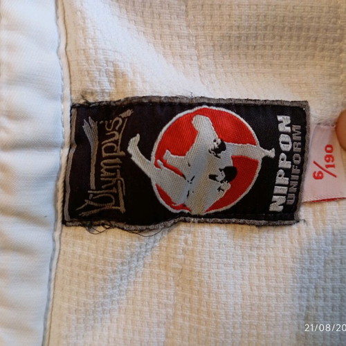 Judo/Aikido Olympus 6/190 suit like new, 100% cotton