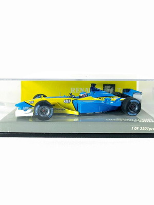 Renault F1 Launch Version 2002 Jenson Button 1:43 Minichamps
