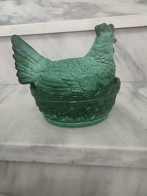 Malachite decoration like new