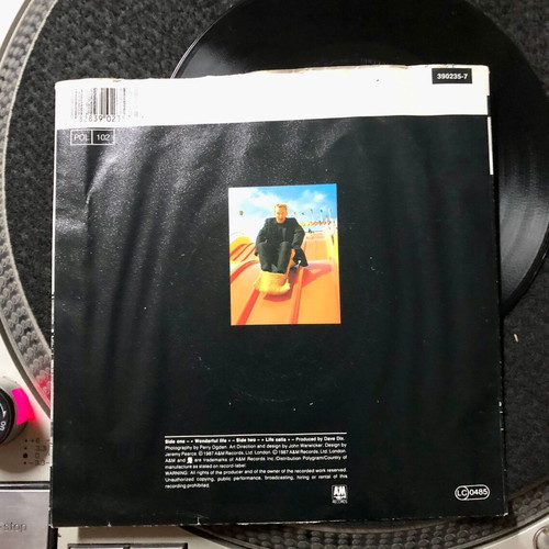 Black Wonderful Life Vinyl 7" Single used, pop