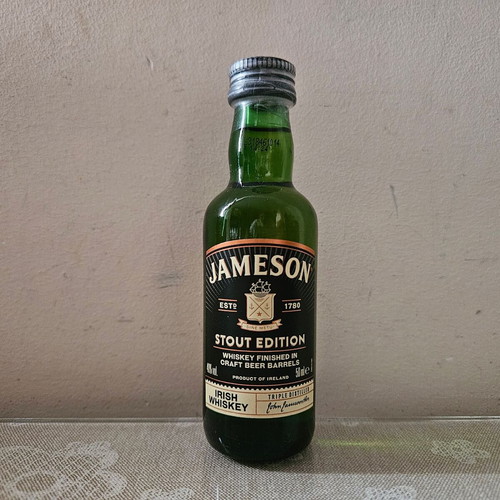 Jameson Stout Edition whisky miniature new, 50ml