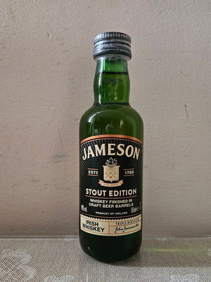 Jameson Stout Edition whisky miniature new, 50ml