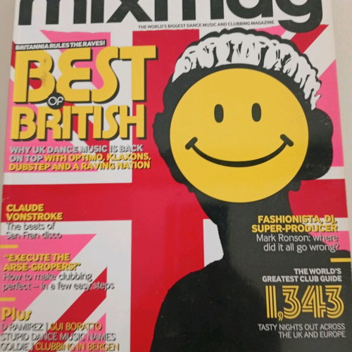 Mixmag magazines like new, pack of 6 with electronic music CDs