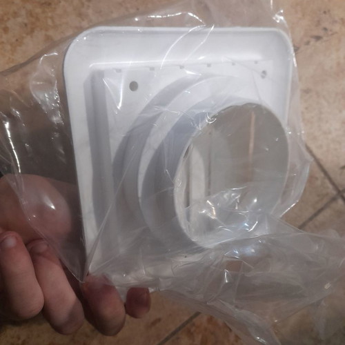 Ventilation louver for pipe Φ100 & Φ125 Delta new