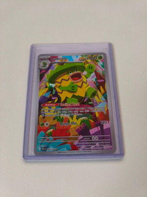 Phantasmal Flames Ludicolo 095/094 Illustration Rare Pokemon card