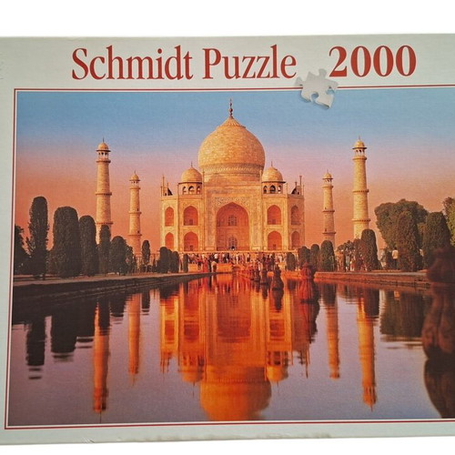 Schmidt Puzzle 2000 pieces Taj Mahal like new
