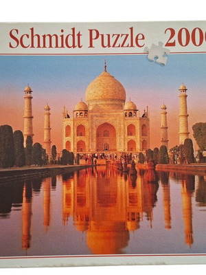 Schmidt Puzzle 2000 pieces Taj Mahal like new