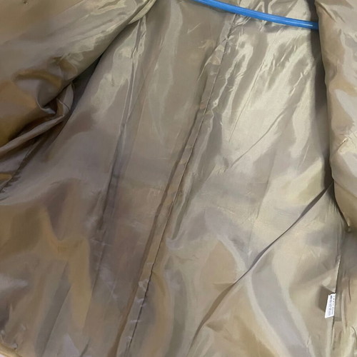 Pistachio leather jacket like new, size M