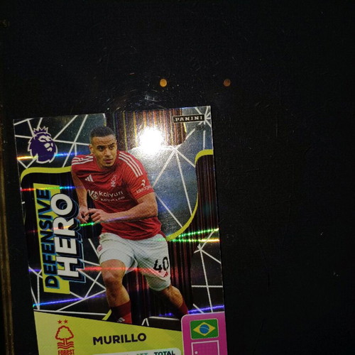 Panini Premier League Defensive Hero Murillo card new