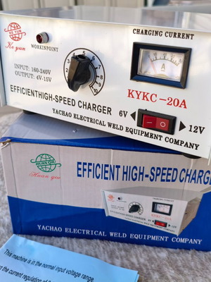 Yachao KYKC-20A φορτιστής μπαταρίας αυτοκινήτου και μοτοσυκλέτας 6/12V