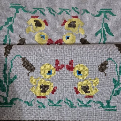 Handmade Panama tablecloths like new