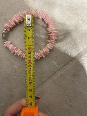 Shell bracelet pink like new