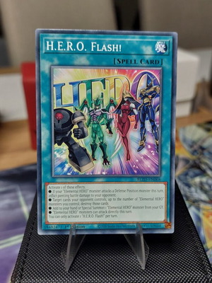 H.E.R.O. Flash! Yu-Gi-Oh! card
