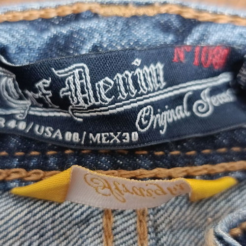 Women's denim shorts like new, size L, blue