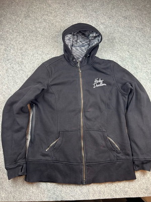 Harley Davidson Genuine MotorClothes κουκούλα full zip μεταχειρισμένη, γυναικείο XL, μαύρο