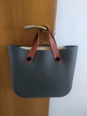 O.bag shoulder bag with 2 handle sets, military green