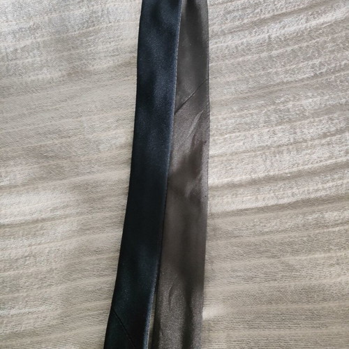 Dolce & Gabbana satin tie double-sided blue and gray like new