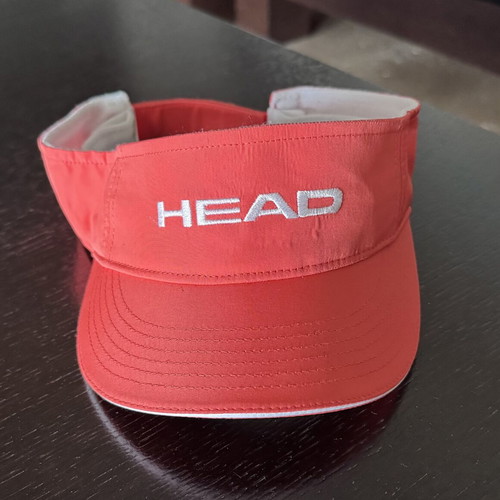 Head visor hat coral color new