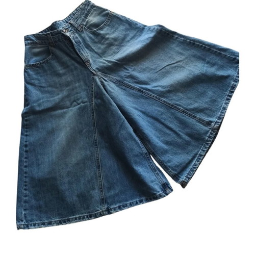 Dixie palazzo skirt XS blue like new