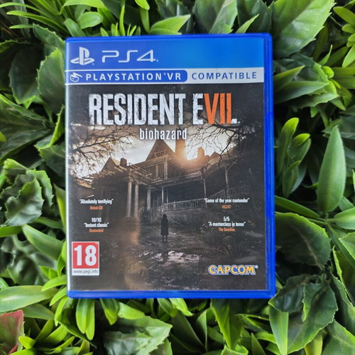 Resident Evil 7 Biohazard PS4 game, VR compatible