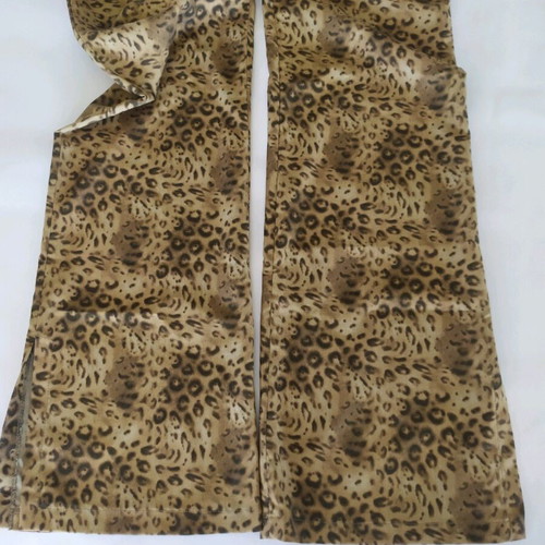 BSB Large pants used with animal print and side zipper