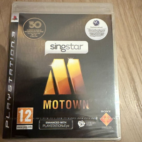 PlayStation 3 Singstar Motown game new