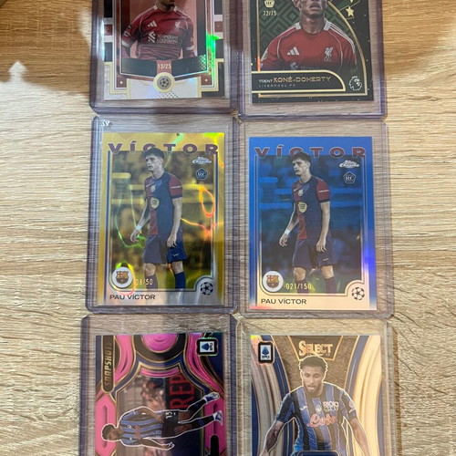 Topps & Panini Select Football Trading Cards pack, numbered RC patch