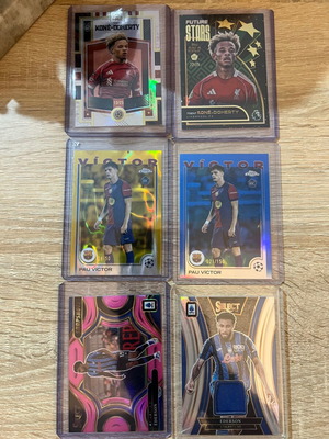 Topps & Panini Select Football Trading Cards pack, numbered RC patch