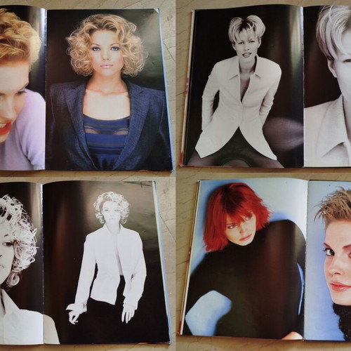 Hairdressing catalogs used, set of 3 books