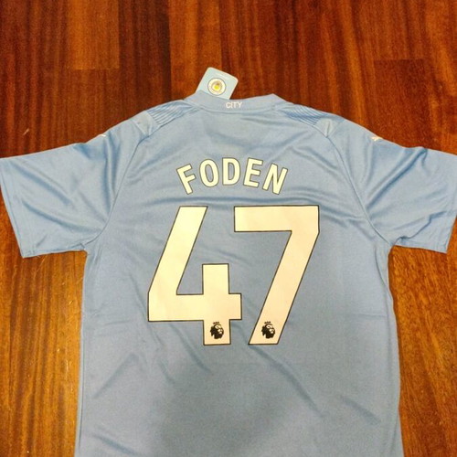 Manchester City Foden jersey new size Large