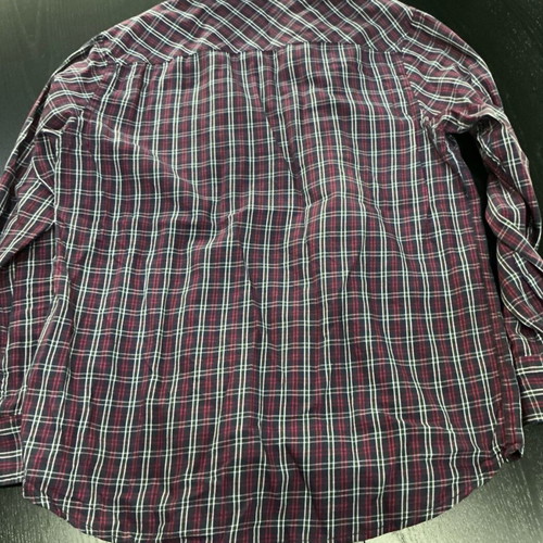 Pierre Cardin Checked Shirt Regular Fit like new, size M, red multicolor