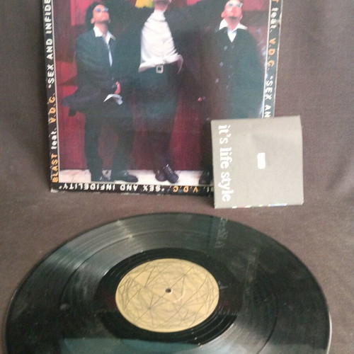 Blast feat D.C Sex and infidelity vinyl used, rock