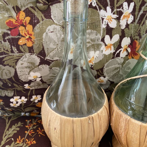 Vintage νταμιτζάνα Vino d’Italia used with gift decor