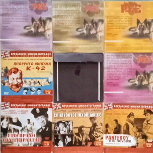 REX PACKAGE 15 DVD POLICE SERIES & ADVENTURES OF HERBERT POIROT DOUBLE EPISODES