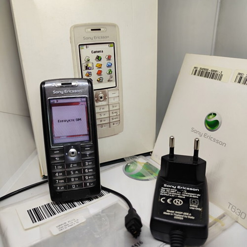 Sony Ericsson T630 Liquid Black collector's full box, like new