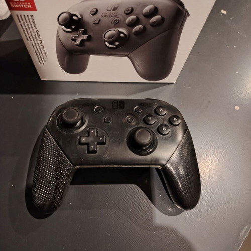 Nintendo Switch used with Pro Controller and Dock