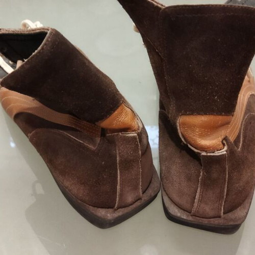 Weltmeister leather sport shoes used, size 45-46, brown