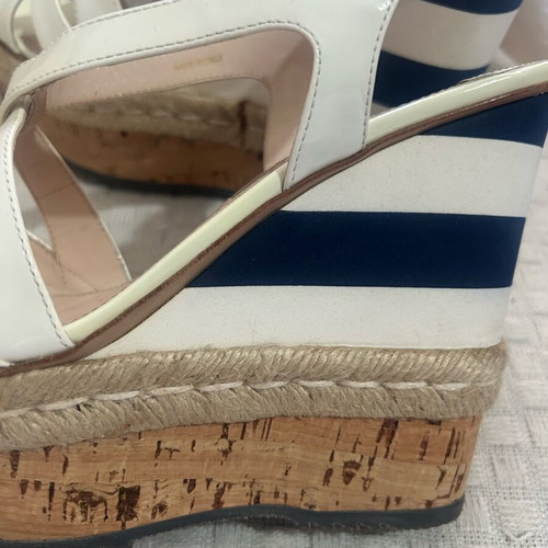 Prada platform sandals like new, size 38, white