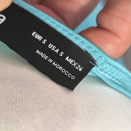 Bershka one-piece used, turquoise, size S/M