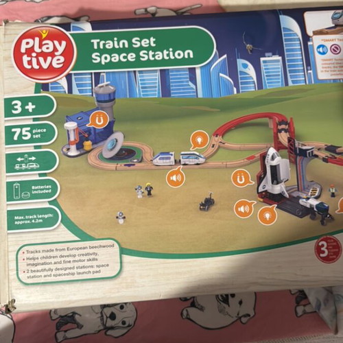 Playtive Train Set Space Station