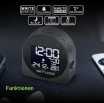 Mini Portable Alarm Clock digital, new